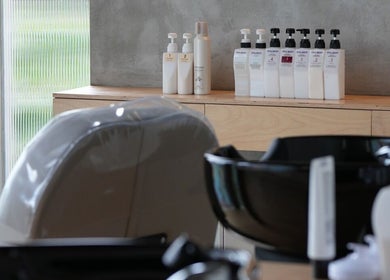 Modern hair salon setup at Hair Salon & Facial in Ubud — RASA GAYA, Bali, Bali, ID.