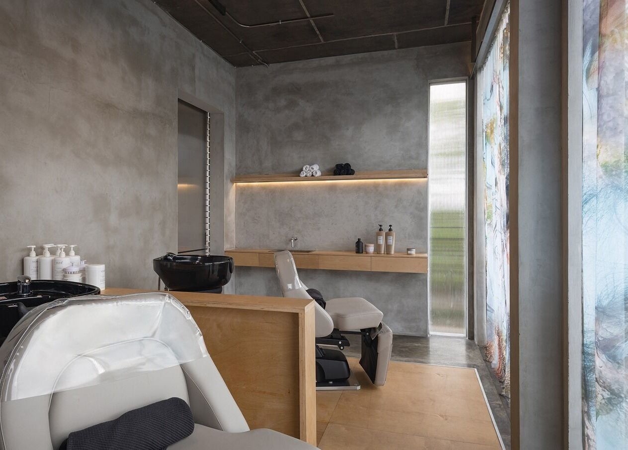 Modern hair salon interior at Hair Salon & Facial in Ubud — RASA GAYA, Bali, Bali, ID with sleek design.