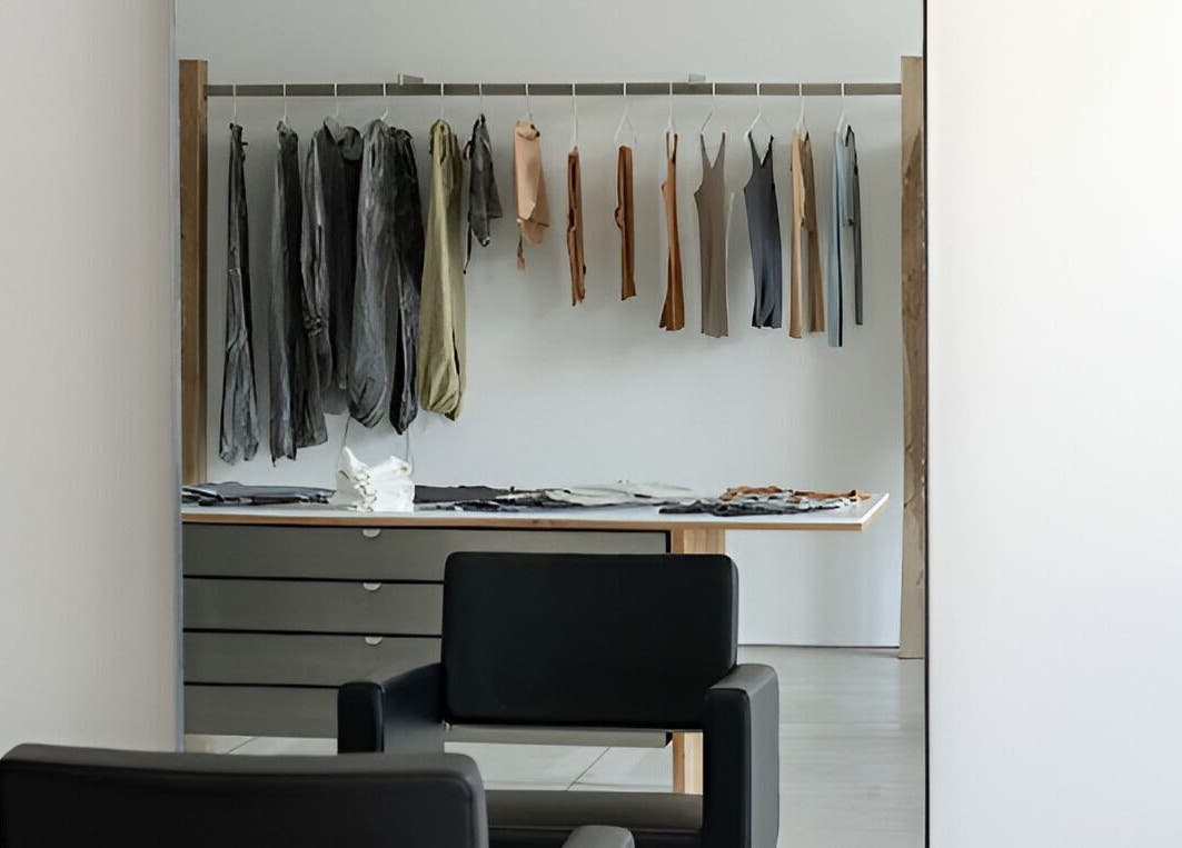 Modern interior of Hair Salon in Pererenan — RASA GAYA, featuring sleek chairs and elegant apparel, Bali, Bali, ID.