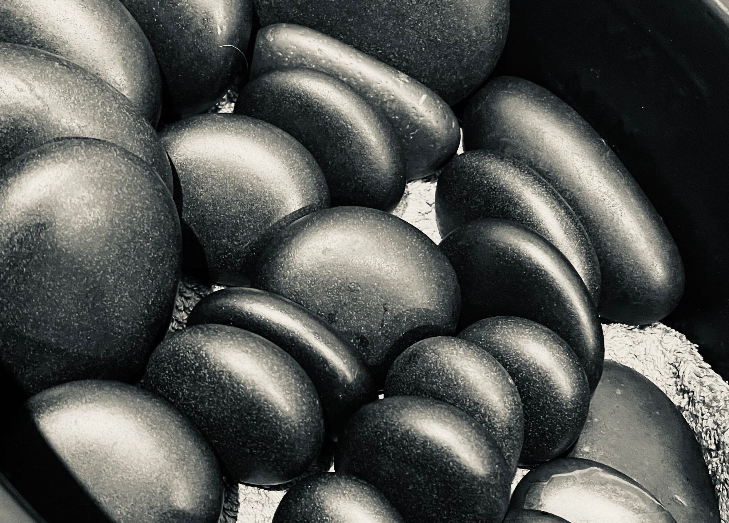 Hot stone therapy at LS Beauty and Massage, Linlithgow, Scotland, GB. Perfect for stress relief and relaxation.