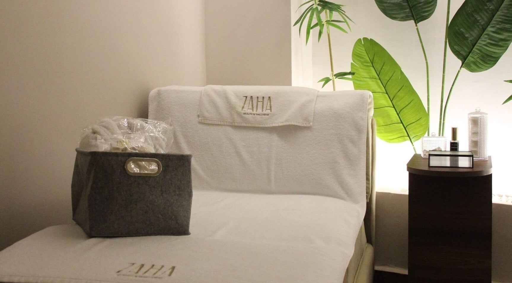 Coin détente avec serviettes à ZAHA Hammam & Spa Casablanca, Casablanca, Casablanca-settat, MA.