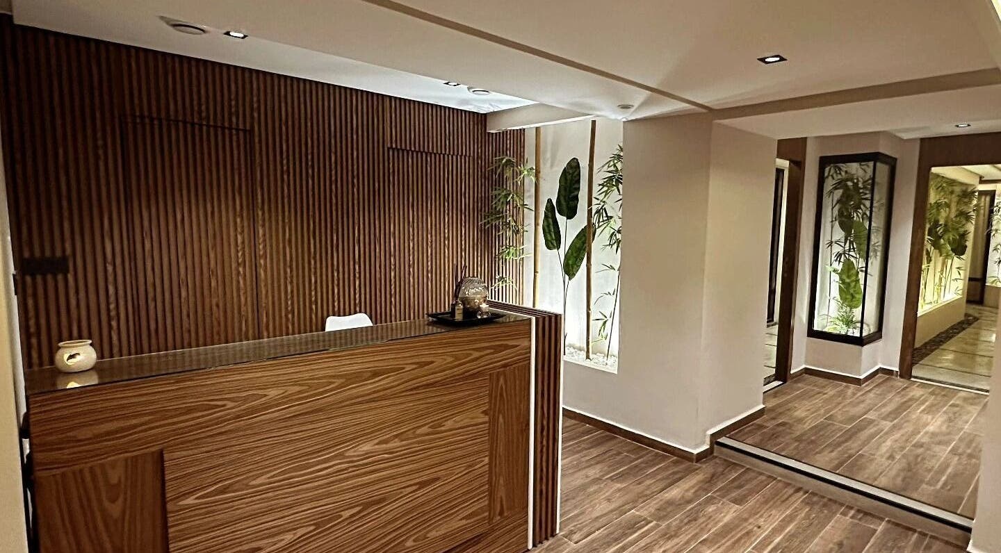 Réception moderne et chic de ZAHA Hammam & Spa Casablanca, Casablanca, Casablanca-settat, MA.