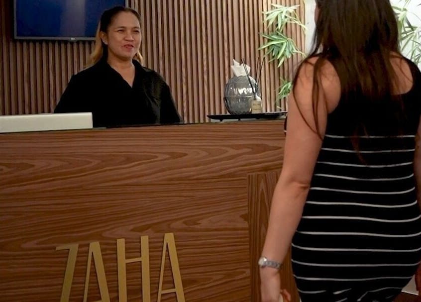 Réception accueillante au ZAHA Hammam & Spa Casablanca, à Casablanca, Casablanca-settat, MA.