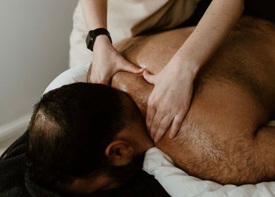 Deep tissue massage at Divine Beauty & Aesthetics, Lichfield, England, GB for ultimate relaxation and wellness.