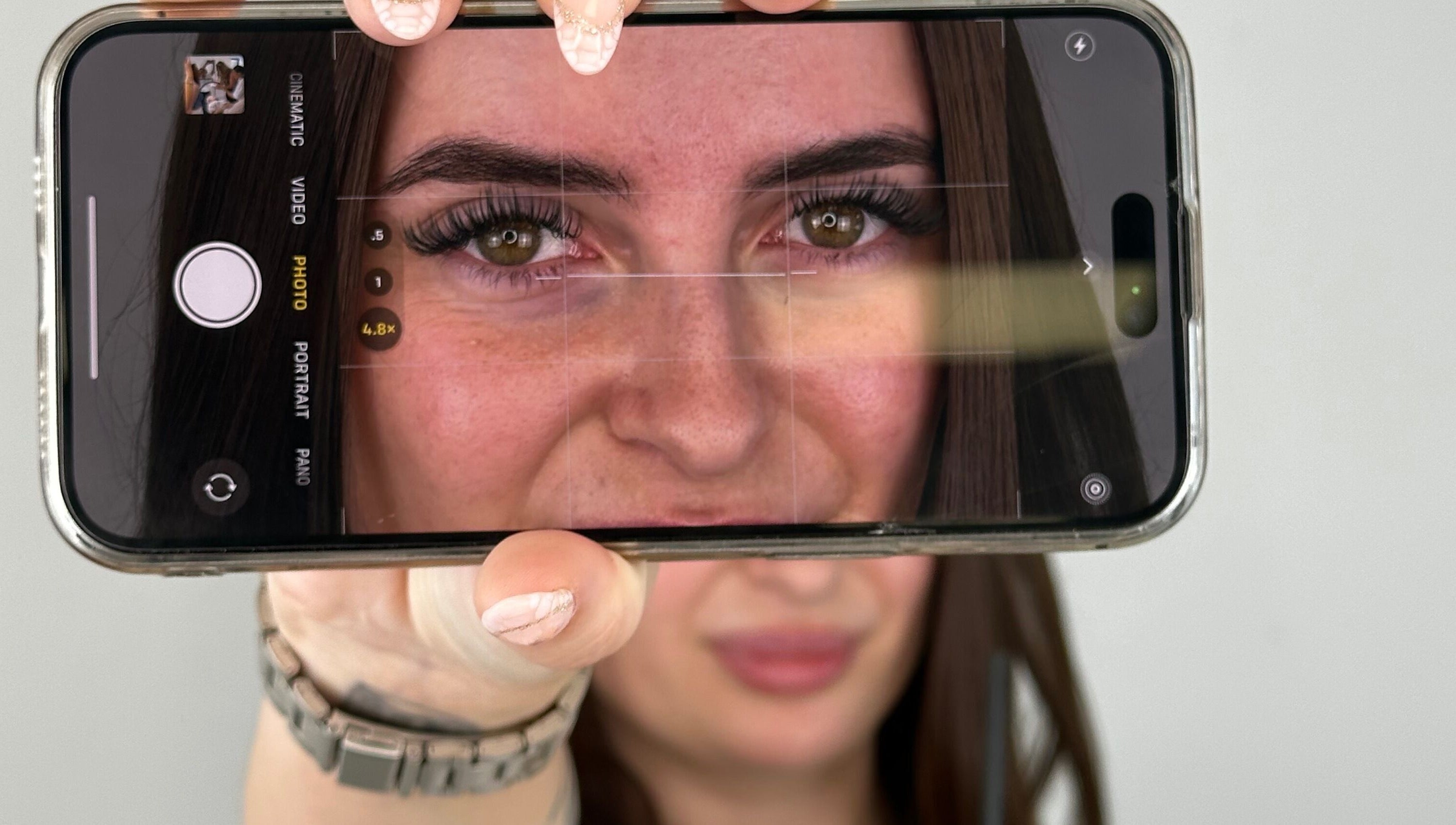 Close-up of luscious lashes at Robyn Christina beauty, Dublin, County Dublin, IE.