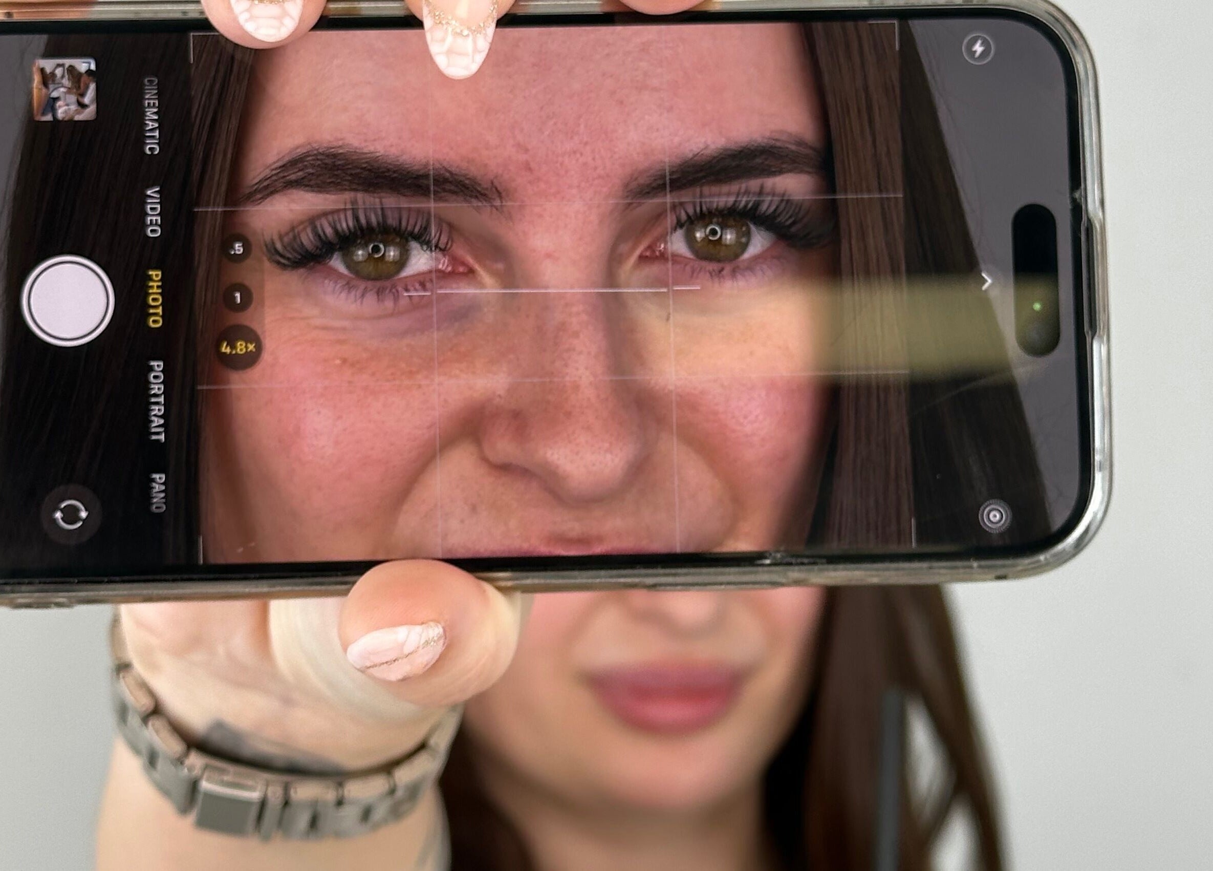 Close-up of luscious lashes at Robyn Christina beauty, Dublin, County Dublin, IE.