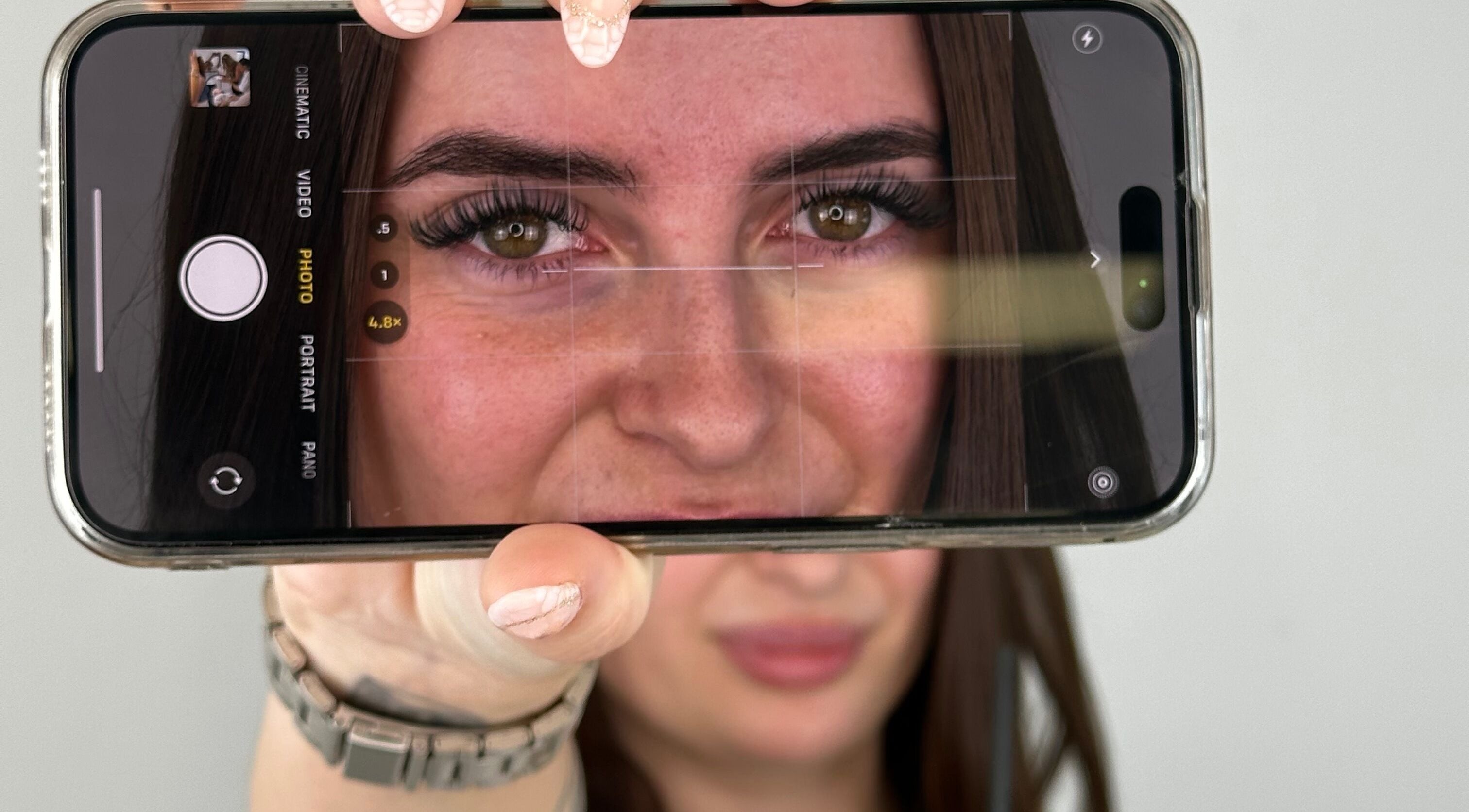 Close-up of luscious lashes at Robyn Christina beauty, Dublin, County Dublin, IE.
