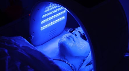 LED facial treatment at Beauty at Caitlyn’s - Glen Alpine Beauty Hub in Glen Alpine, New South Wales, AU.
