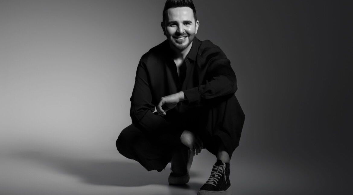 Professional individual posing at Gio Moros Miami, showcasing modern elegance in Miami, Florida, US.