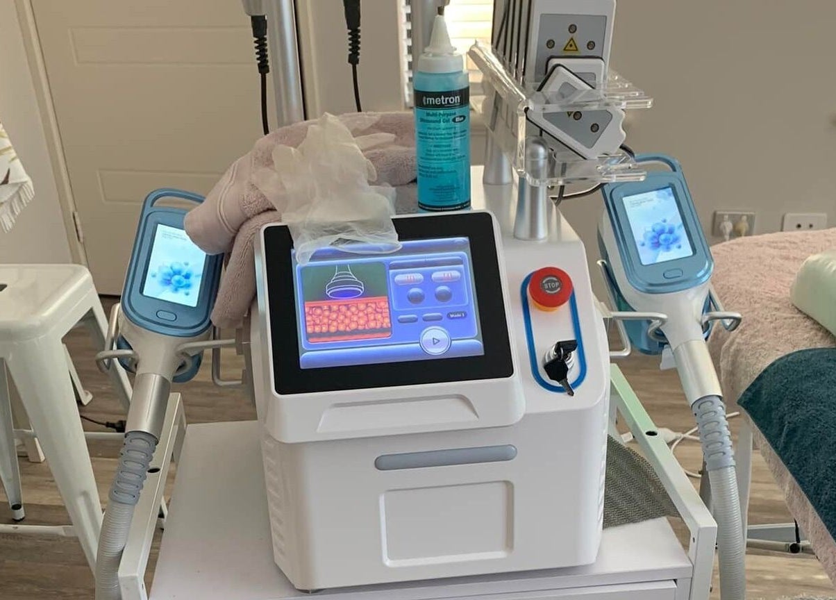 Body contouring machine at You, Restored in Port Kennedy, Western Australia, AU. Enhances spa experience.