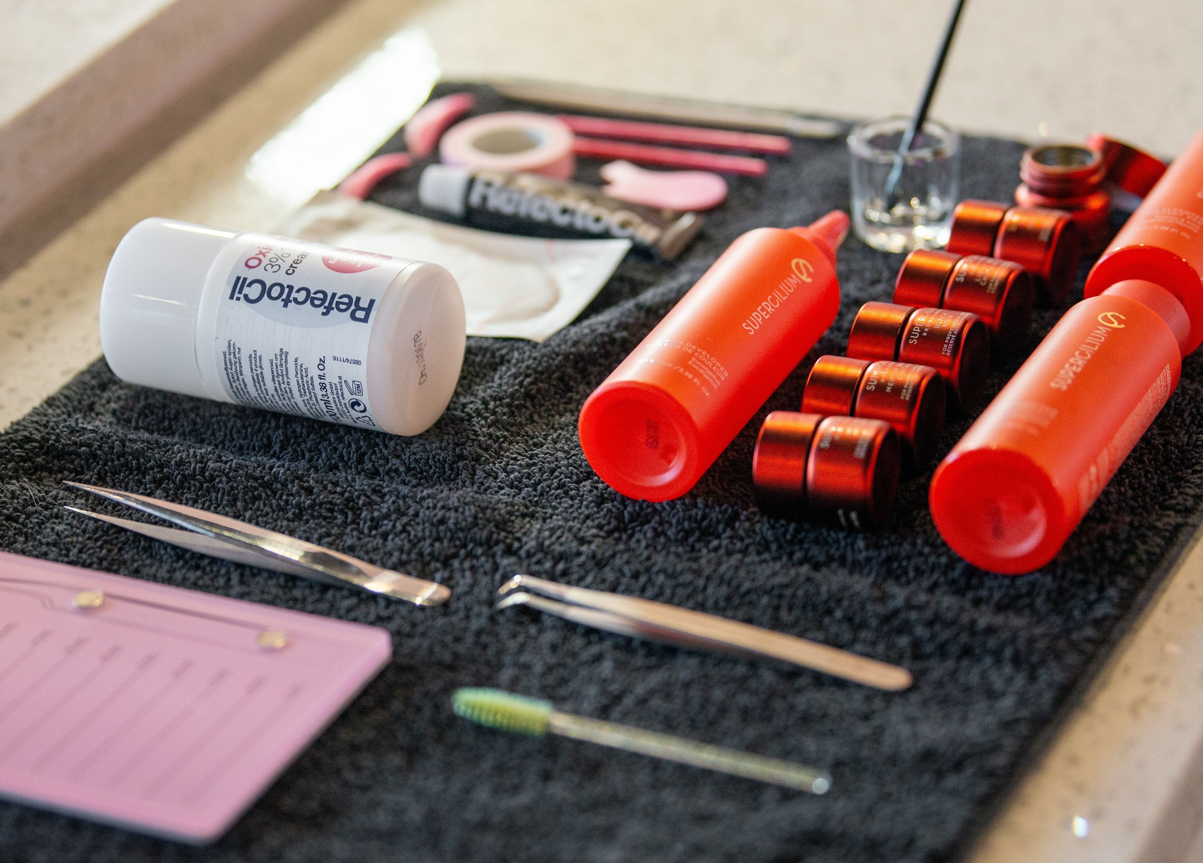 Beauty tools and products at Blink & Brow Co. DOWNTOWN LANGLEY, Langley City, British Columbia, CA.