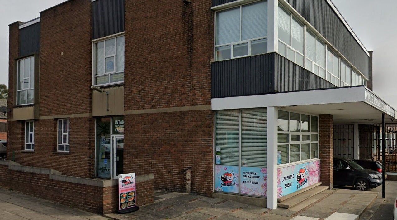 Exterior of Love T Waxing and Laser Specialist Studio in Mansfield, England, GB, showcasing modern brick architecture.