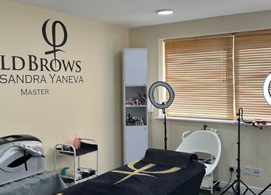 Elegant beauty studio at Extraordinary Beauty Skills by Aleksandra Yaneva, Northwood, England, GB.