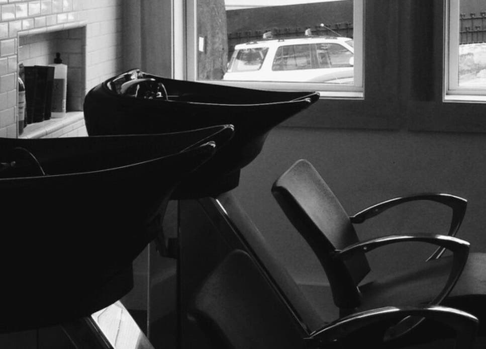 Elegant shampoo station at David James San Francisco in San Francisco, California, US, offering top-notch salon services.