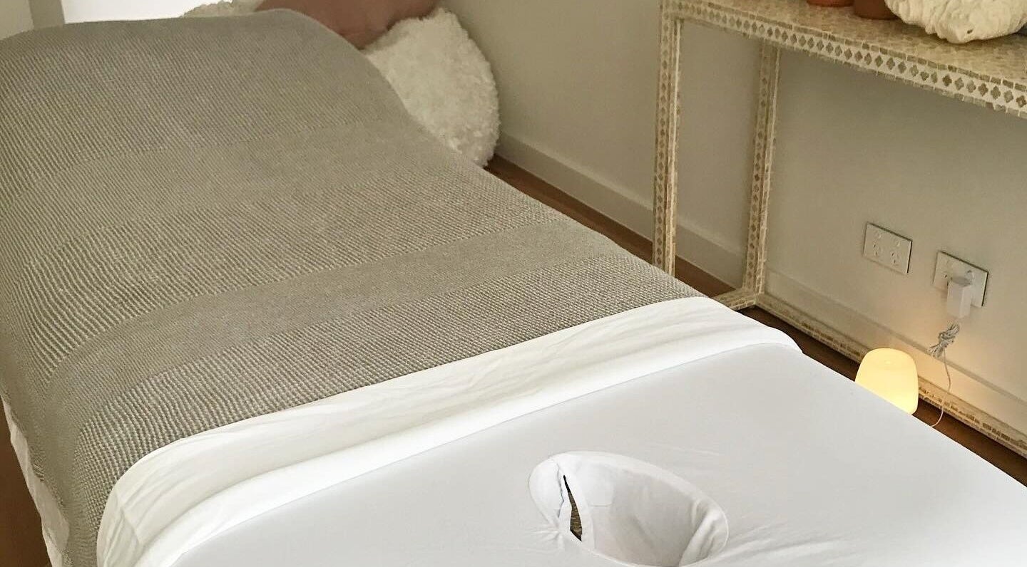 Cozy massage table at Zen & Chill - Massage, Paradise Point, Queensland, AU, offering relaxation therapies.