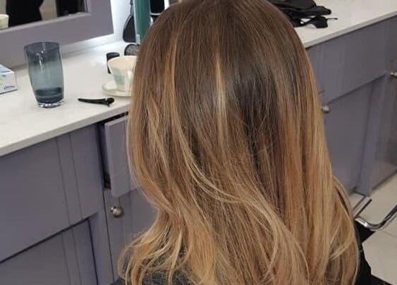 Elegant hair styling at AG Hair Salon, London, England, GB. Experience professional care and style.