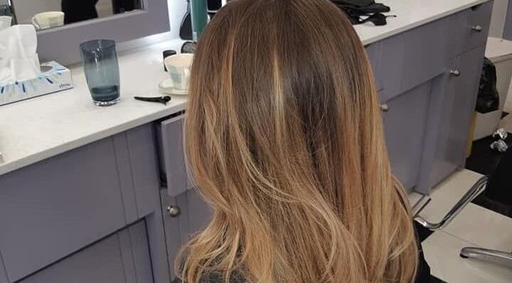 Elegant hair styling at AG Hair Salon, London, England, GB. Experience professional care and style.