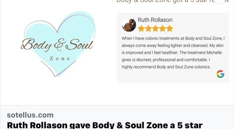 5-star review for Body & Soul Zone in London, England, GB with client feedback.