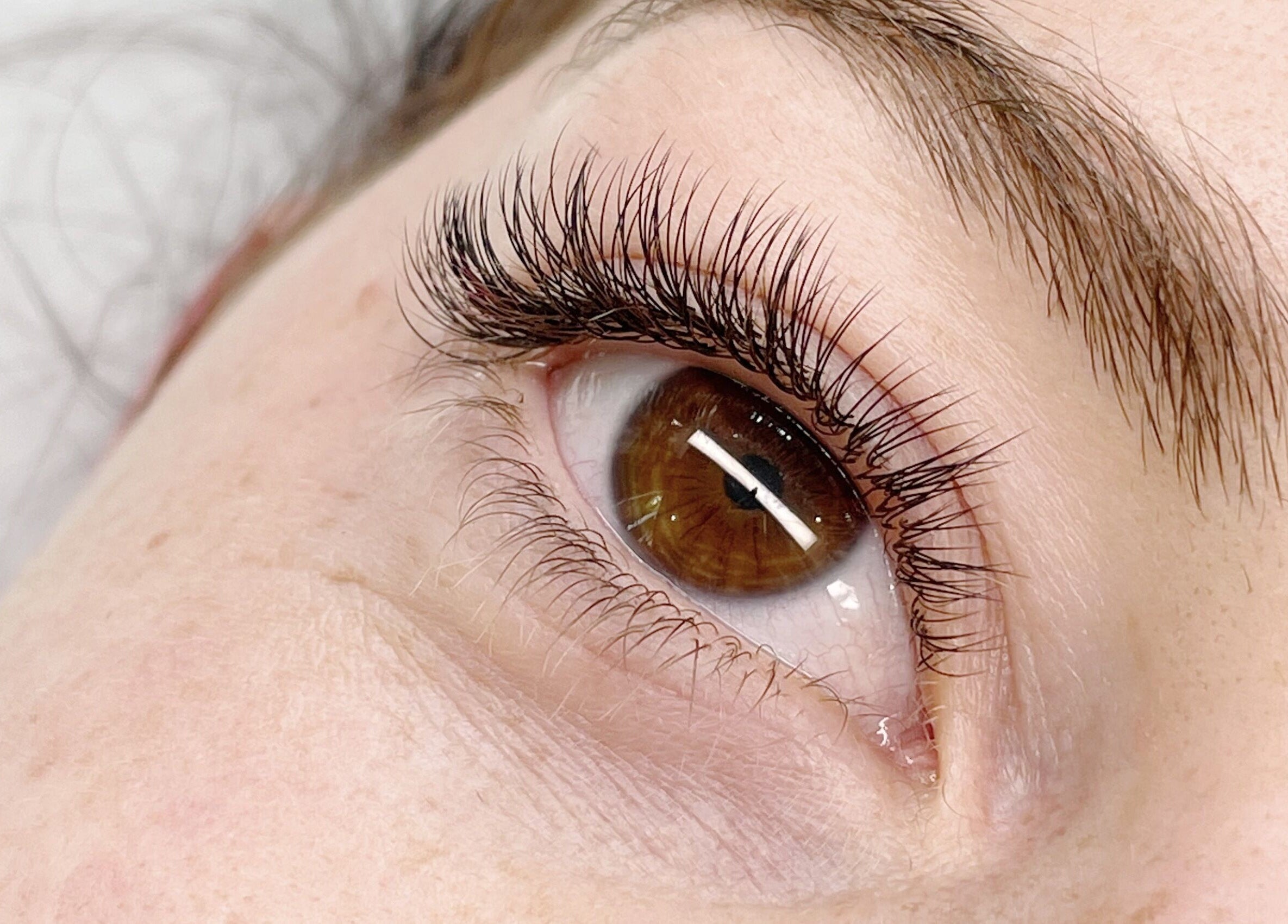 Close-up of beautiful lashes by Capital Lashes in Kingston, Australian Capital Territory, AU.