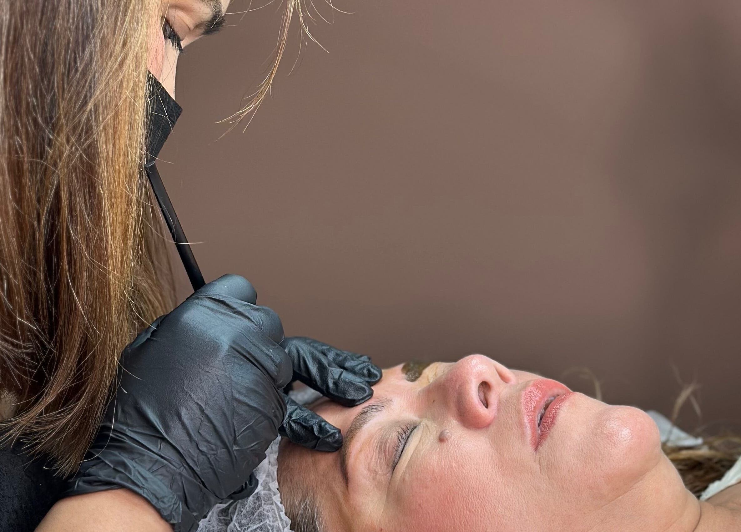 Expert brow styling at Lash and Thread, Whalan, New South Wales, AU.