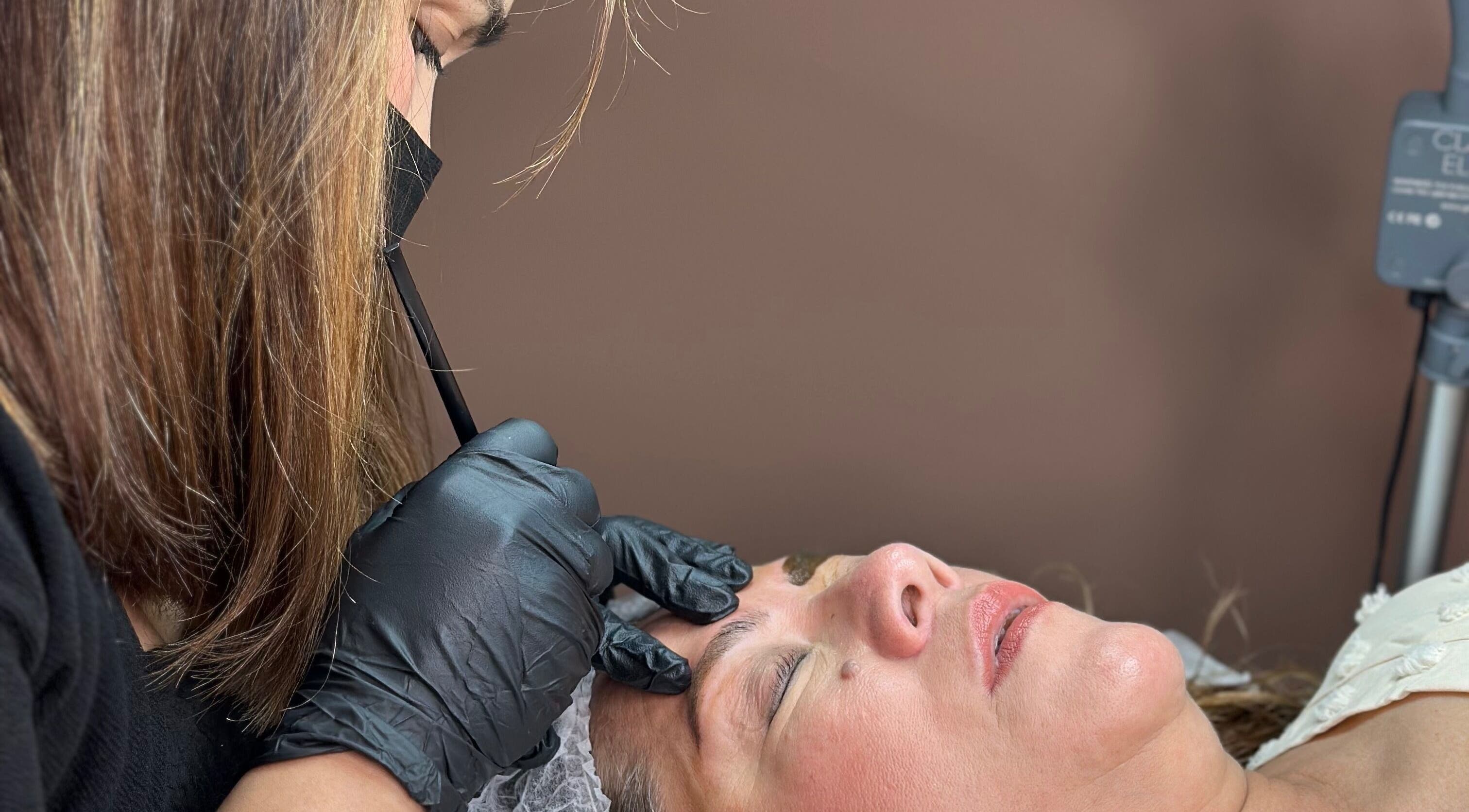 Expert brow styling at Lash and Thread, Whalan, New South Wales, AU.