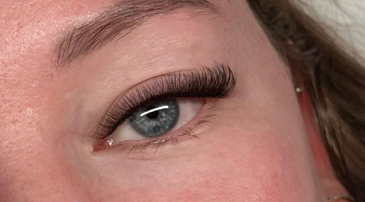 Close-up of eyelash extension at Beauty Edit By Leah, Worsley, England, GB.