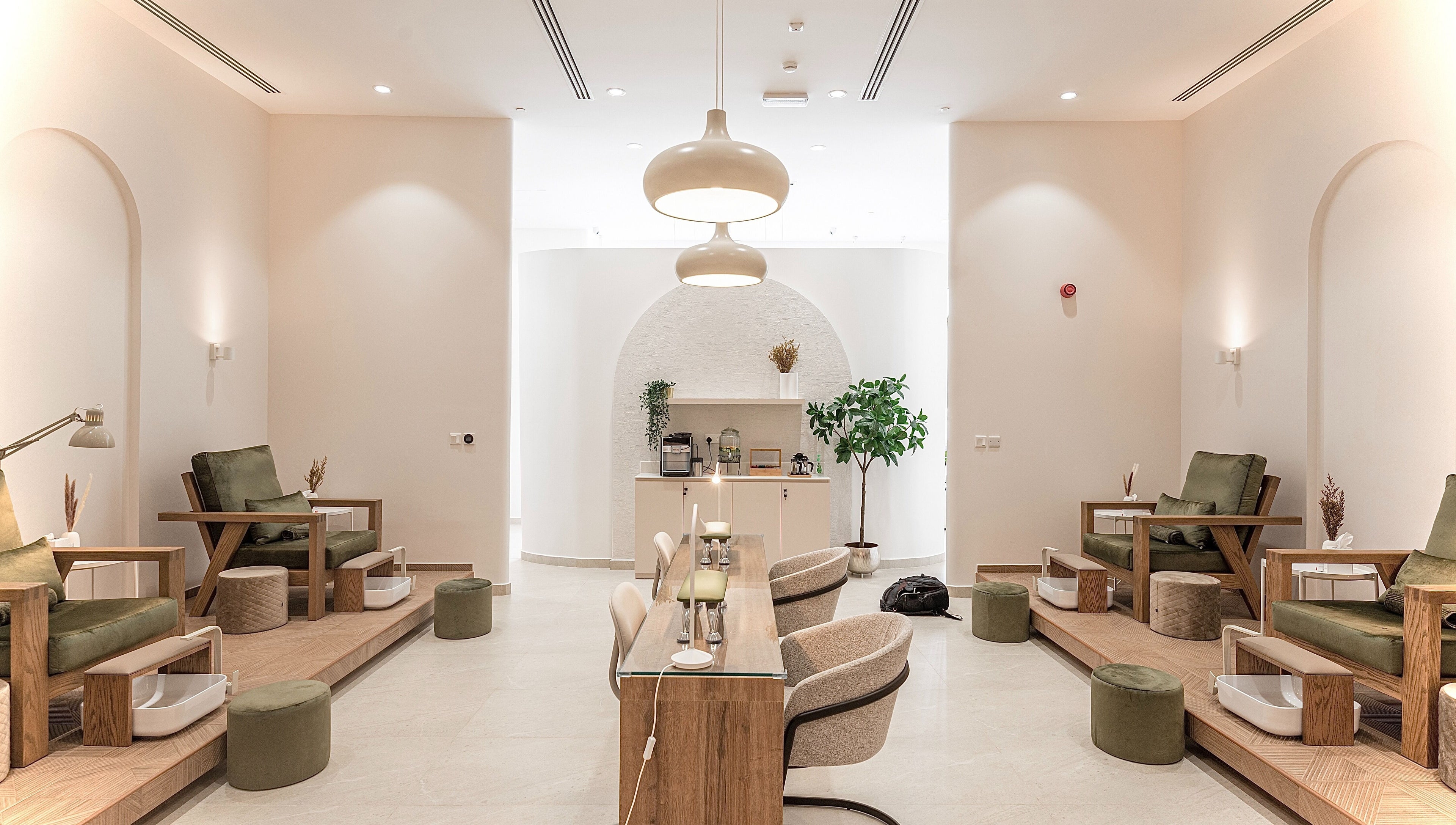 Serene spa interior at Nails By Dash Beauty Salon in دبي, دبي, AE, showcasing luxury beauty facilities.