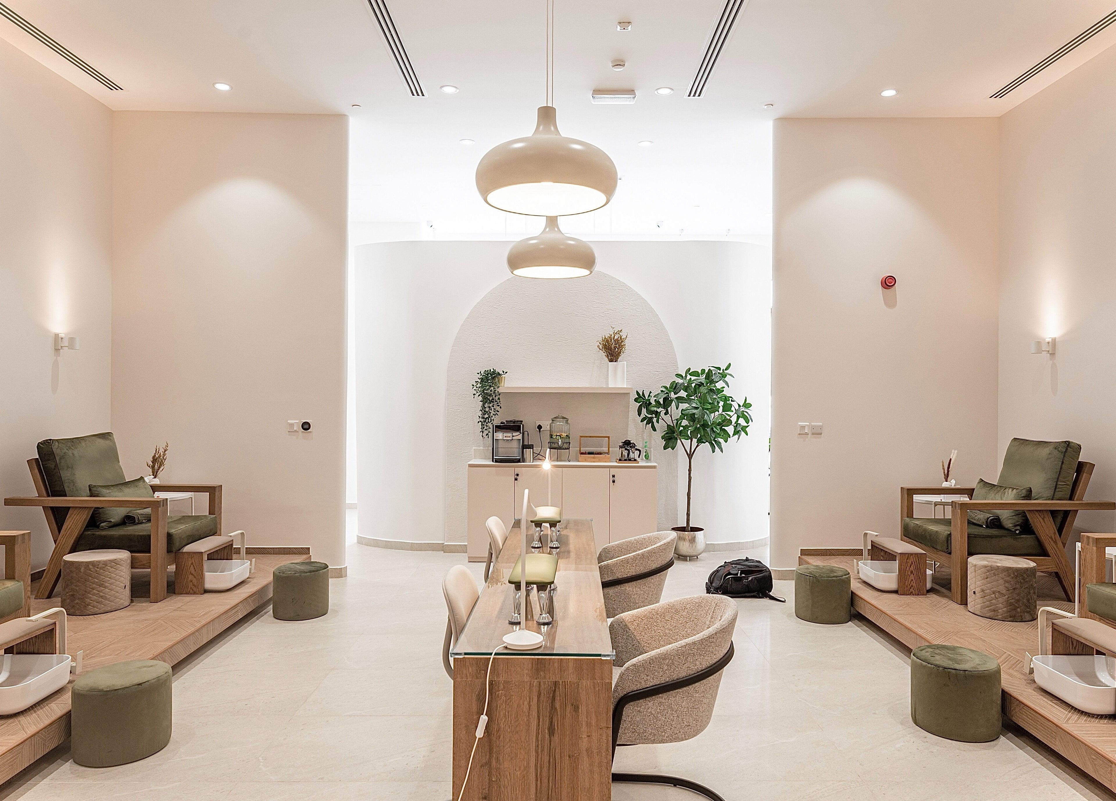 Serene spa interior at Nails By Dash Beauty Salon in دبي, دبي, AE, showcasing luxury beauty facilities.