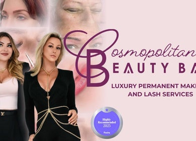 Cosmopolitan Beauty Bar in Springwater, Ontario offers luxury permanent makeup and lash services.