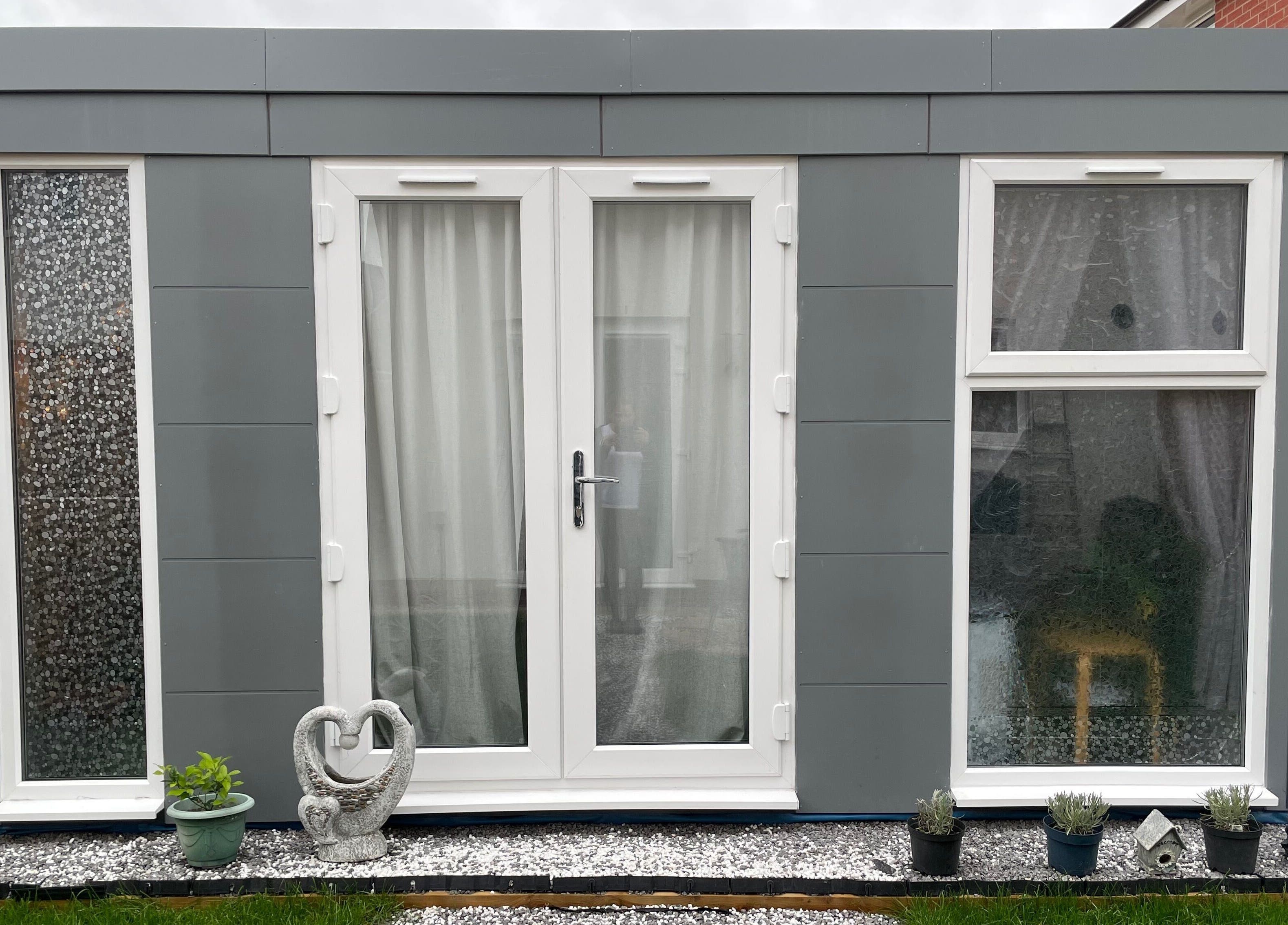 Exterior view of 'Me Time!' Massage And Well Being in Weston-super-Mare, England, with serene decor.