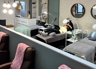 Permalicious Ink, Beauty and Aesthetics in Sandton, Gauteng, ZA offers a serene, contemporary treatment space.