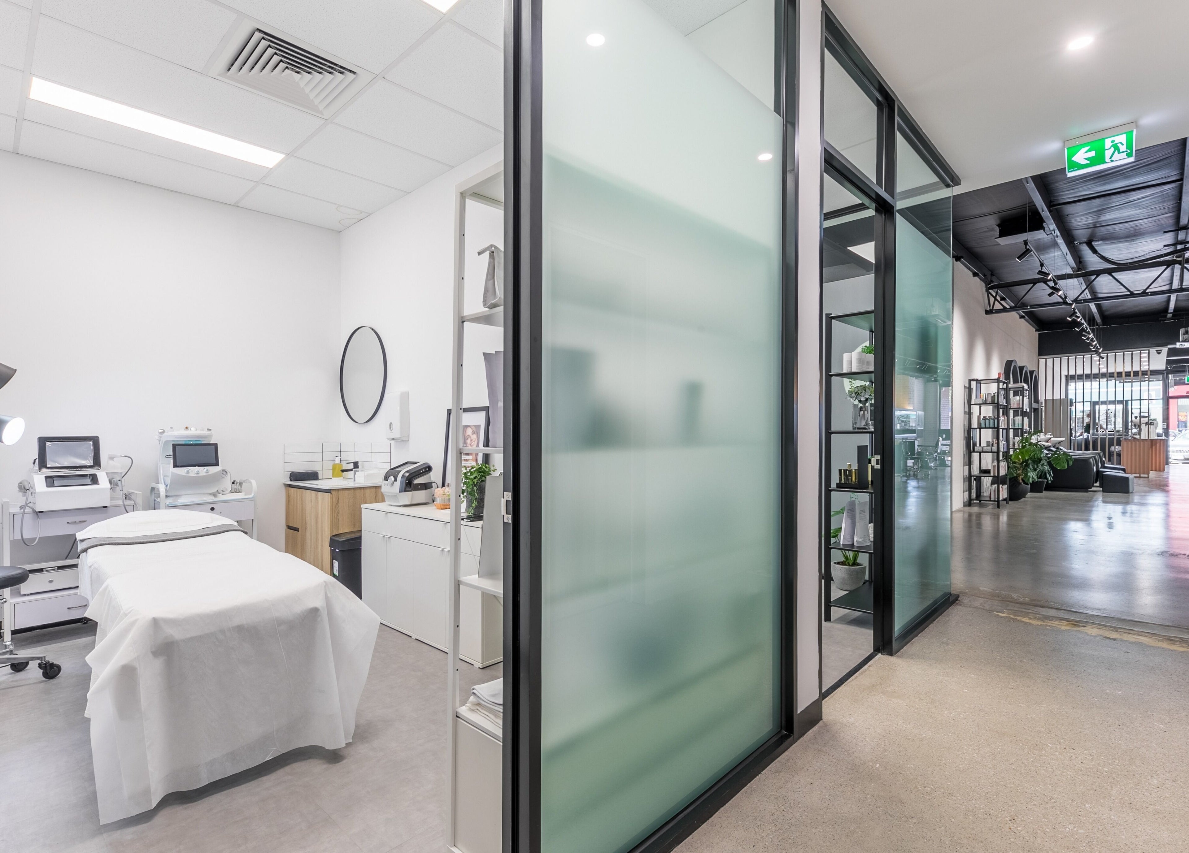 Modern treatment room at Leyla D Skin Body Brows, Werribee, Victoria, AU, featuring advanced equipment.