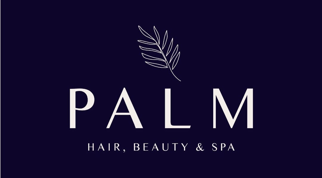 Palm Spa logo with elegant design in Torquay, England, GB.