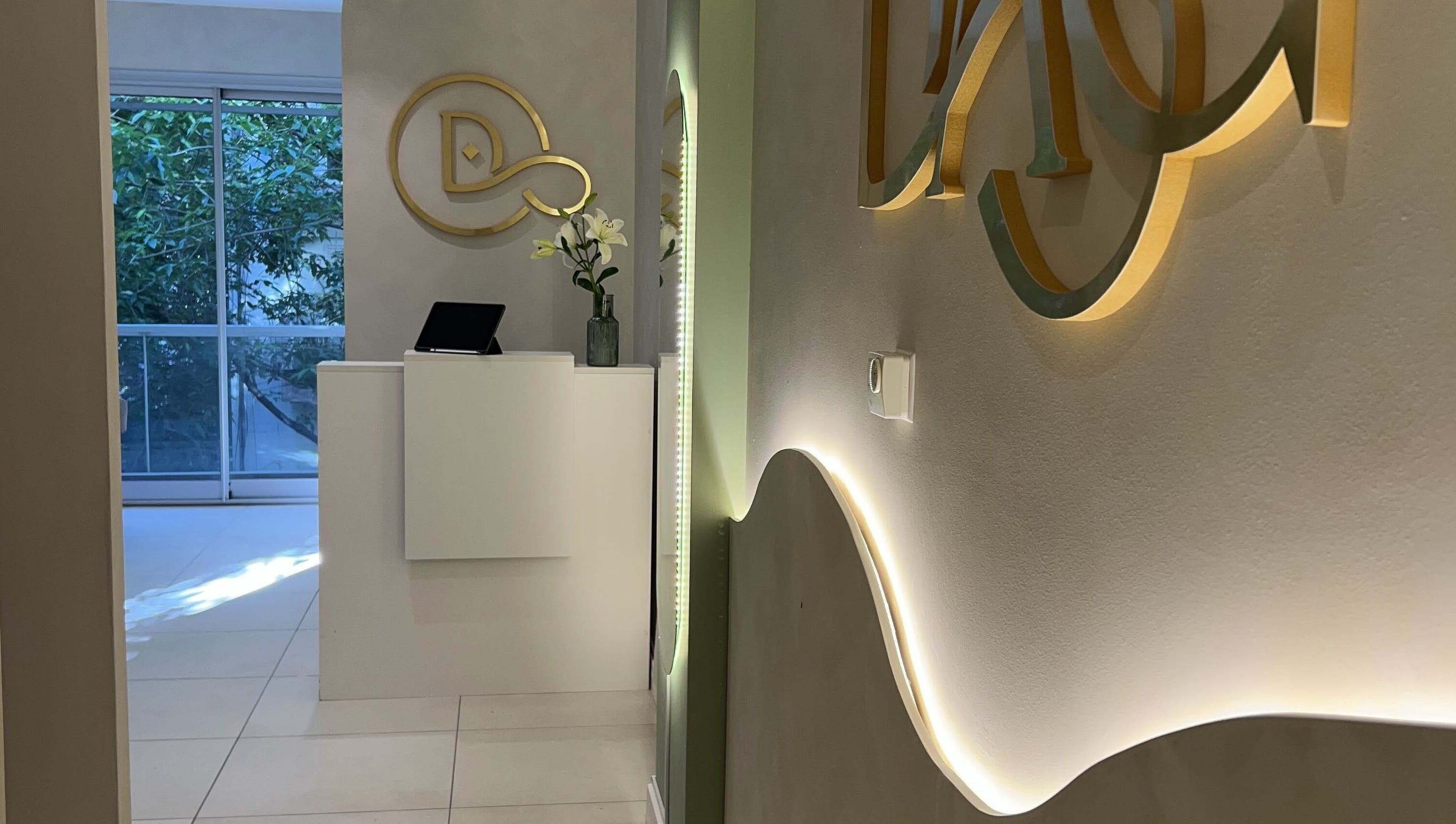 Recepción iluminada en Dag Beauty Studio, Buenos Aires, Ciudad Autónoma De Buenos Aires, AR.