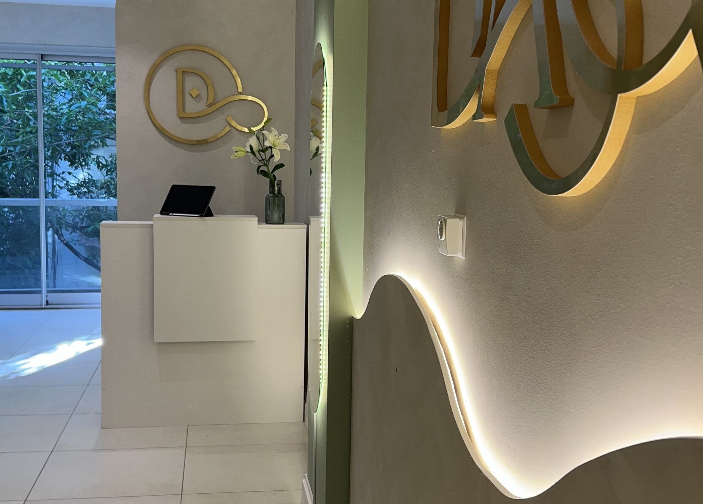 Recepción iluminada en Dag Beauty Studio, Buenos Aires, Ciudad Autónoma De Buenos Aires, AR.