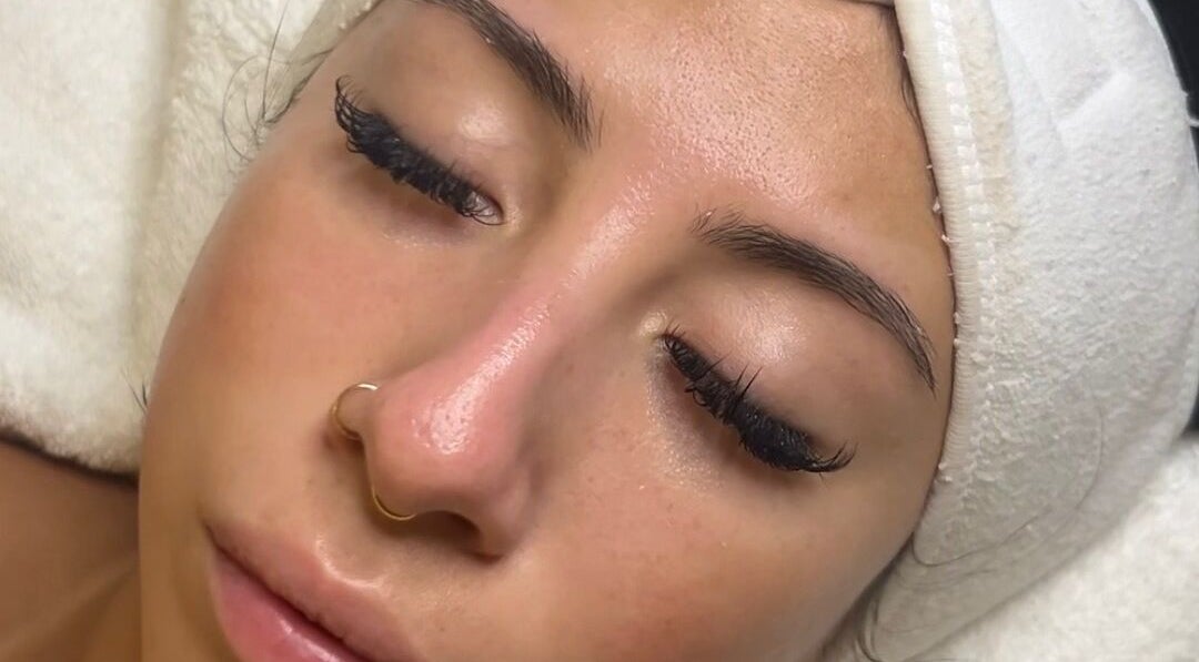 A woman enjoys a facial treatment at Studio Beauté Deluxe (Vibras Salon d’Ésthetique), Montréal, Québec, CA.