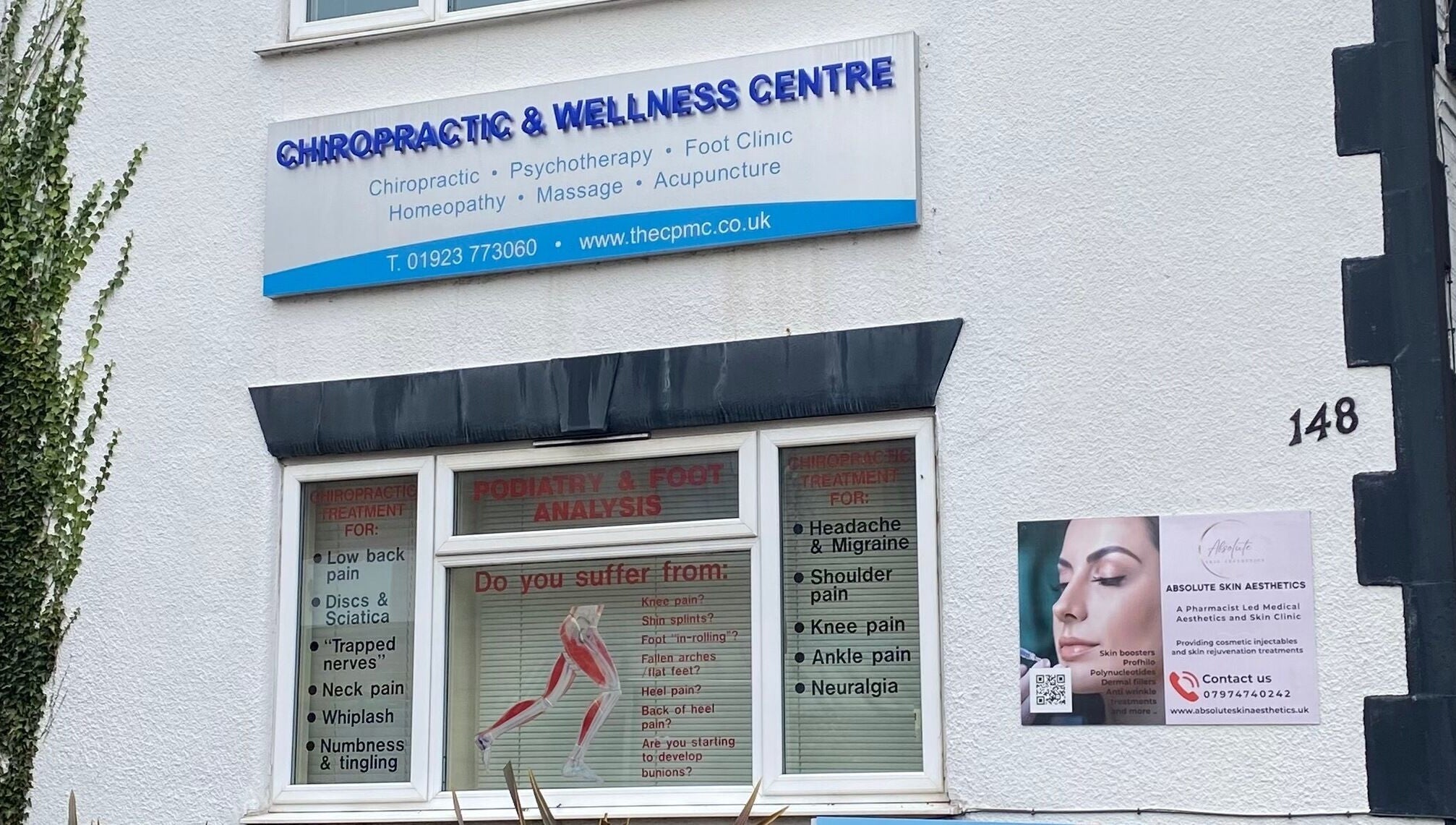 Intuitive Bodywork exterior showcasing wellness services in Rickmansworth, England, GB.