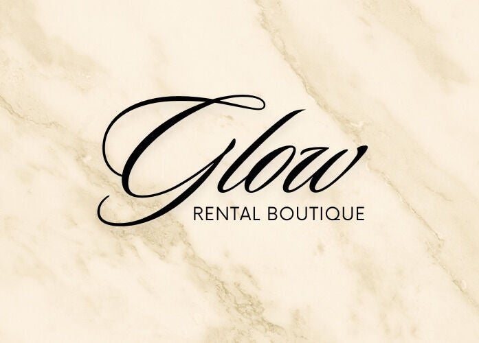 Glow Studio logo on marble backdrop, Sandton, Gauteng, ZA.