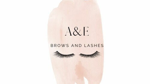 A&E brows and lashes