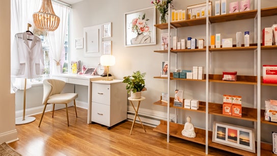 Pink Glow Facial Room