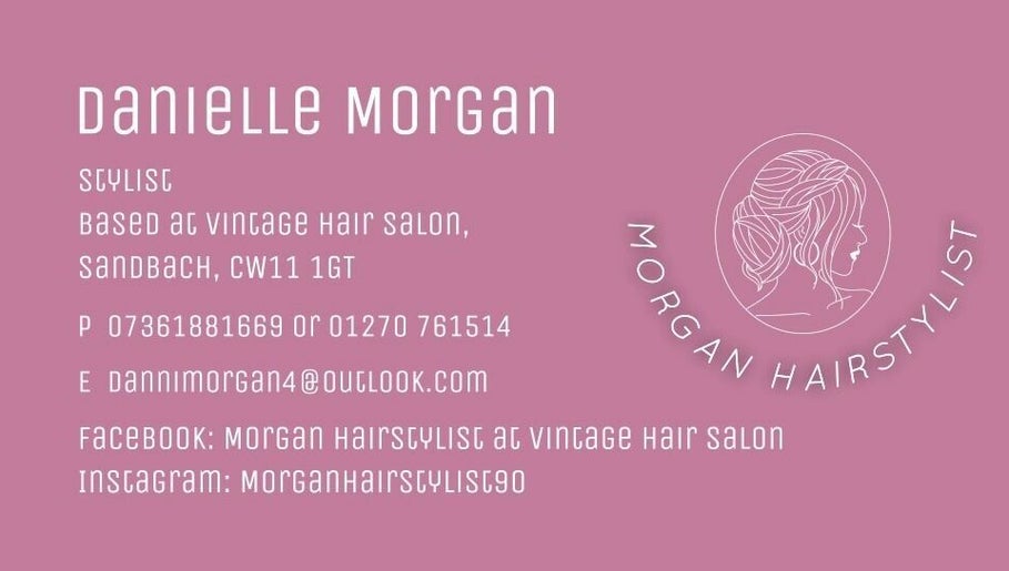 Morgan Hairstylist at Vintage Hair Salon image 1