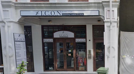 Front of I.C.O.N by Hair Visual in Singapore, Singapore, SG, showcasing a stylish salon entrance.
