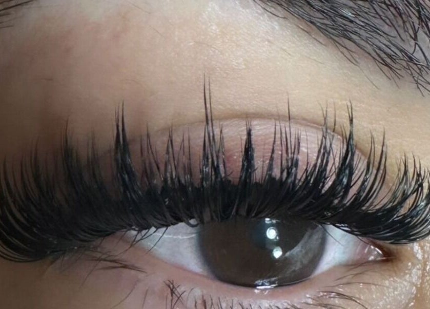 Stunning eyelash extension at The SkinCare Connection, Skin and Lash spa in Bensalem, Pennsylvania, US.