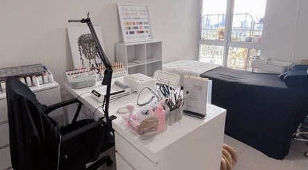 Beauty Studio 101 in Sungai Besi, Selangor, MY, showcasing a tranquil nail care and wellness setup.