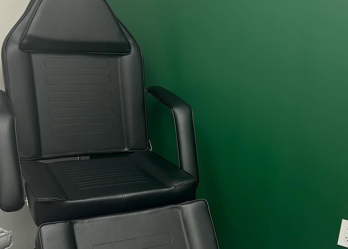 Comfortable black beauty chair at Nails by Kzerbs, Willoughby Hills, Ohio, US.