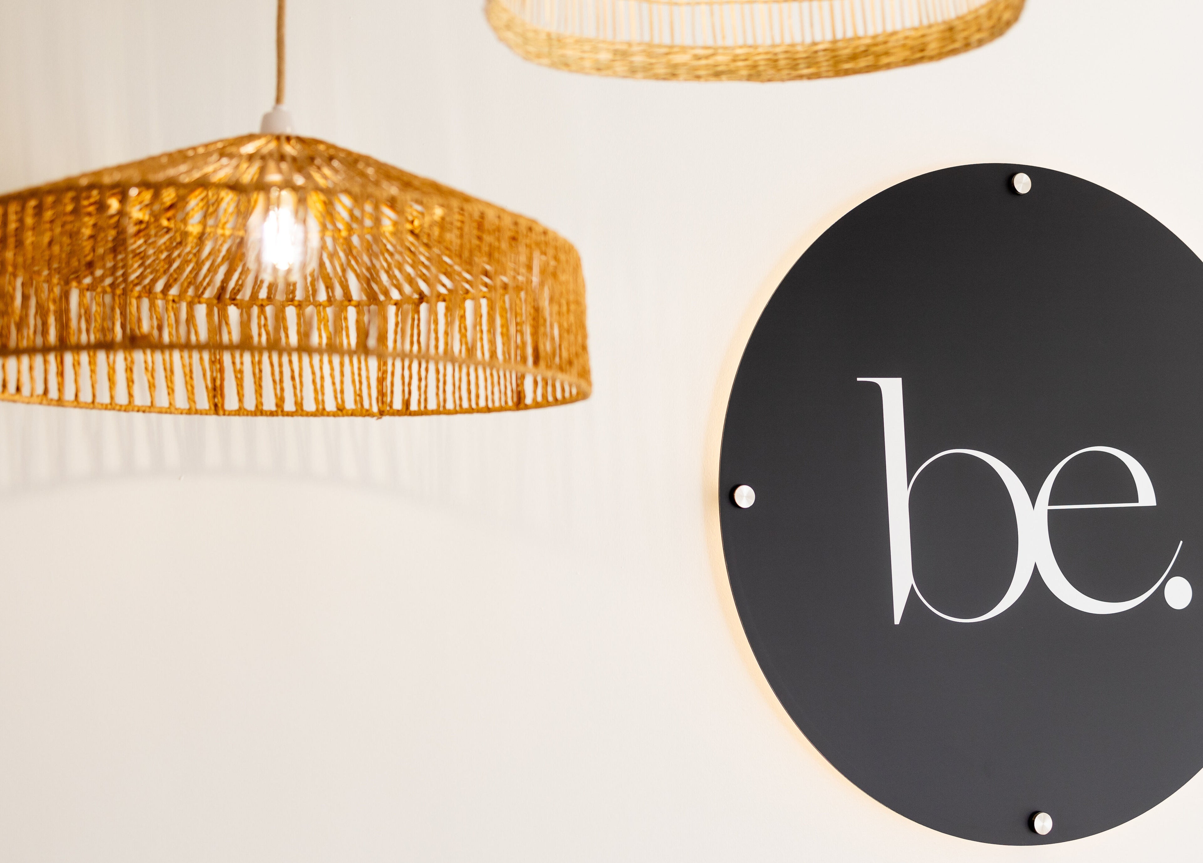 Elegant sign at Be. Laser and Skin Clinic, Taunton, England, GB, embodying luxury and style.