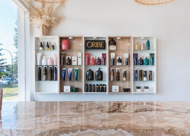 Stylish product display at Studio Black Cottesloe, Cottesloe, Western Australia, AU beauty venue.