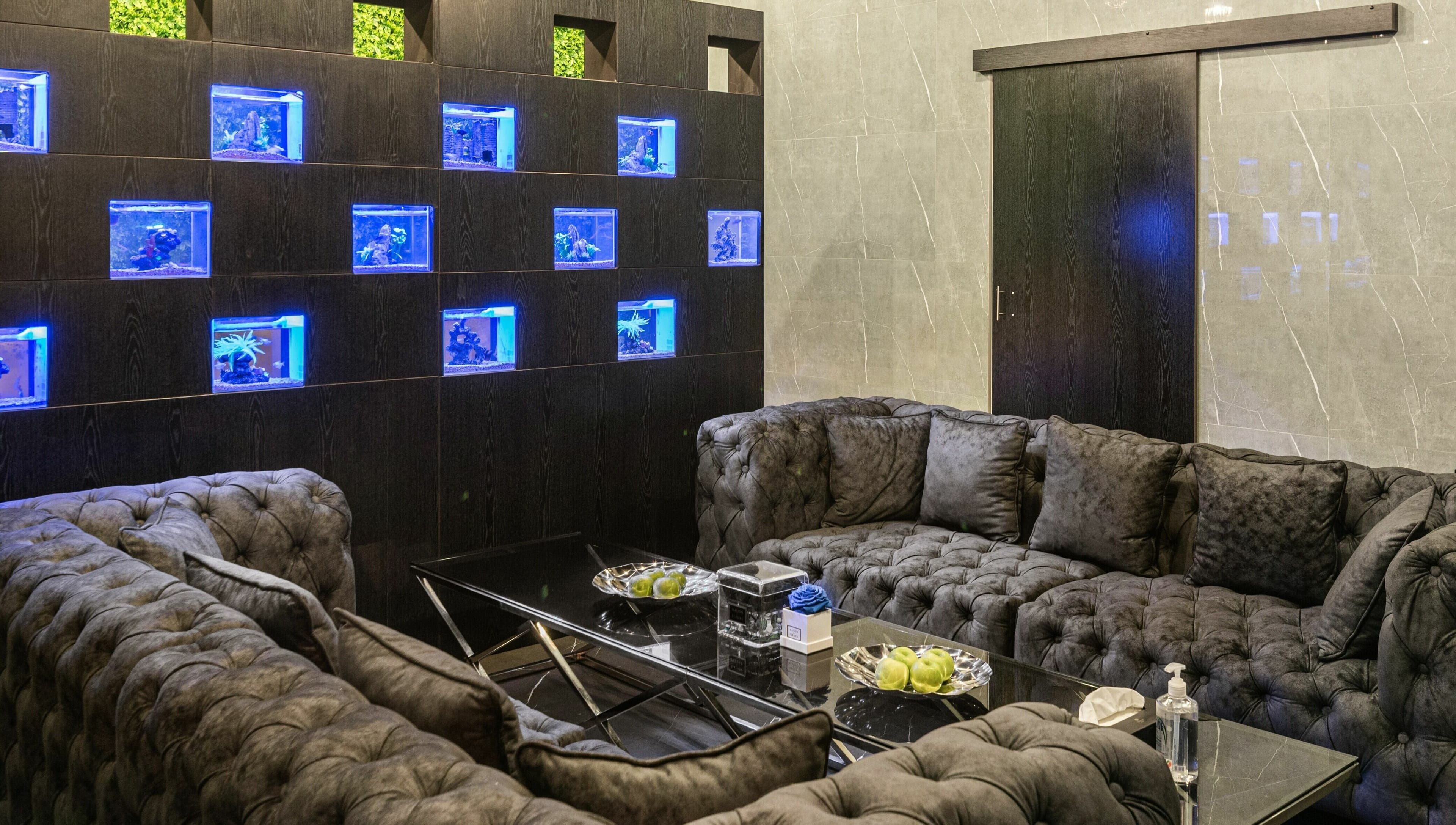 Cozy seating area in Spa Room By Anadiya Beauty Salon Ltd., Dubai, Dubai, AE, featuring elegant decor.