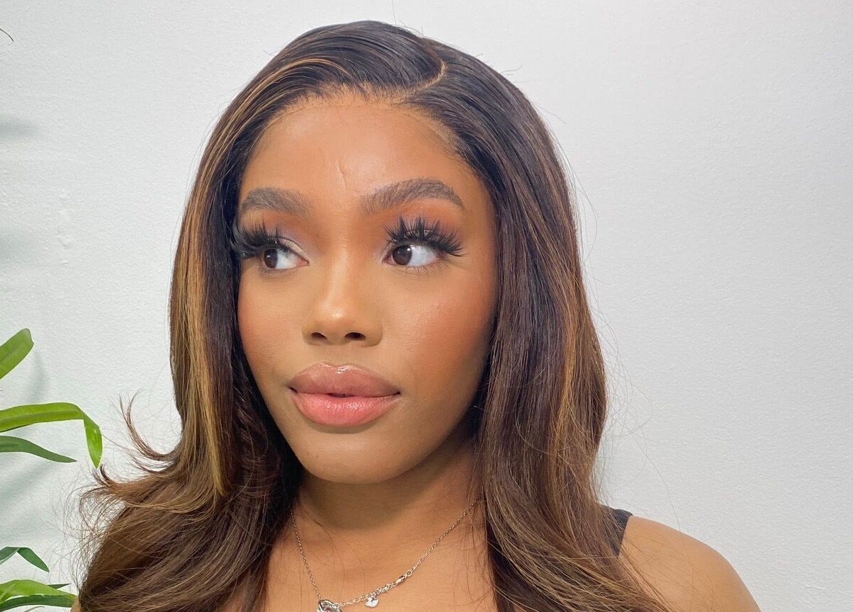 Radiant beauty look by DXA Beauty in Enfield, England, GB featuring long lashes and styled hair.