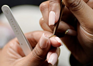 Detailed nail art at Nails by Metisha Pty(Ltd), Queensburgh, Kwazulu-Natal, ZA.